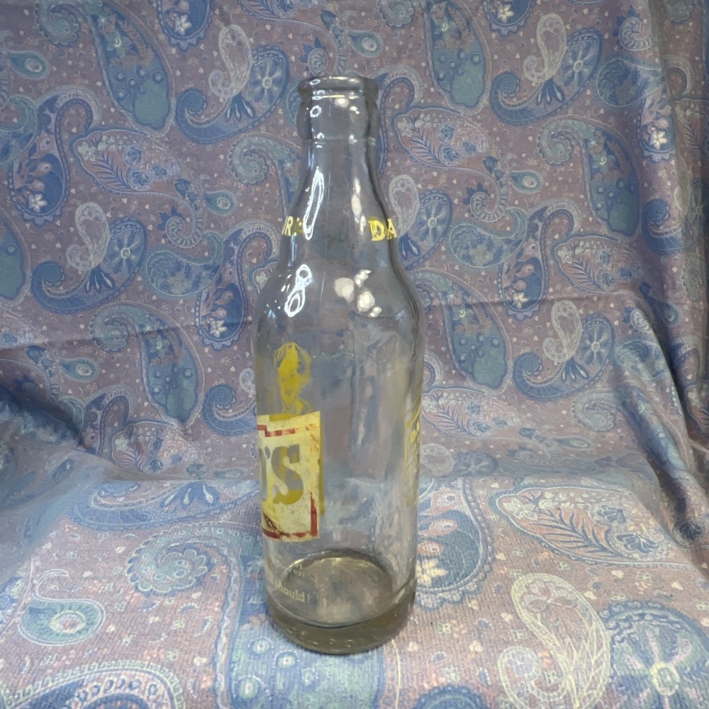 Vintage Dads Root Beer Glass Bottle Big Junior Size ACL Soda Collectible Chicago - Picture 3 of 11